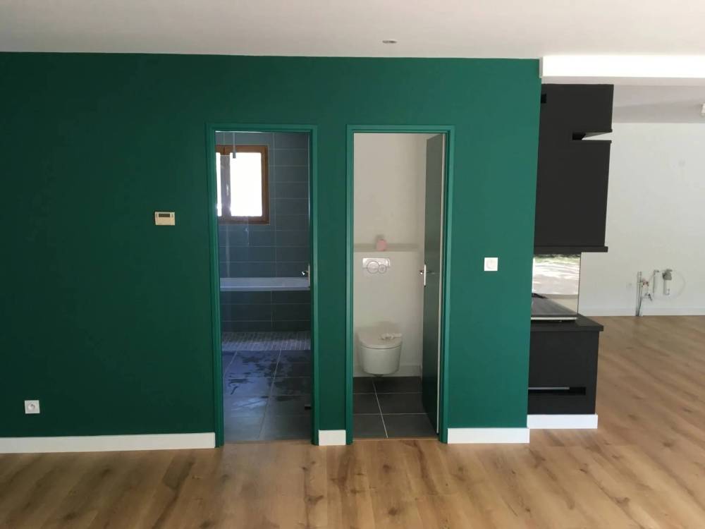 mur vert